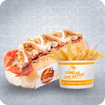 Combo Perrita Caliente + Papas