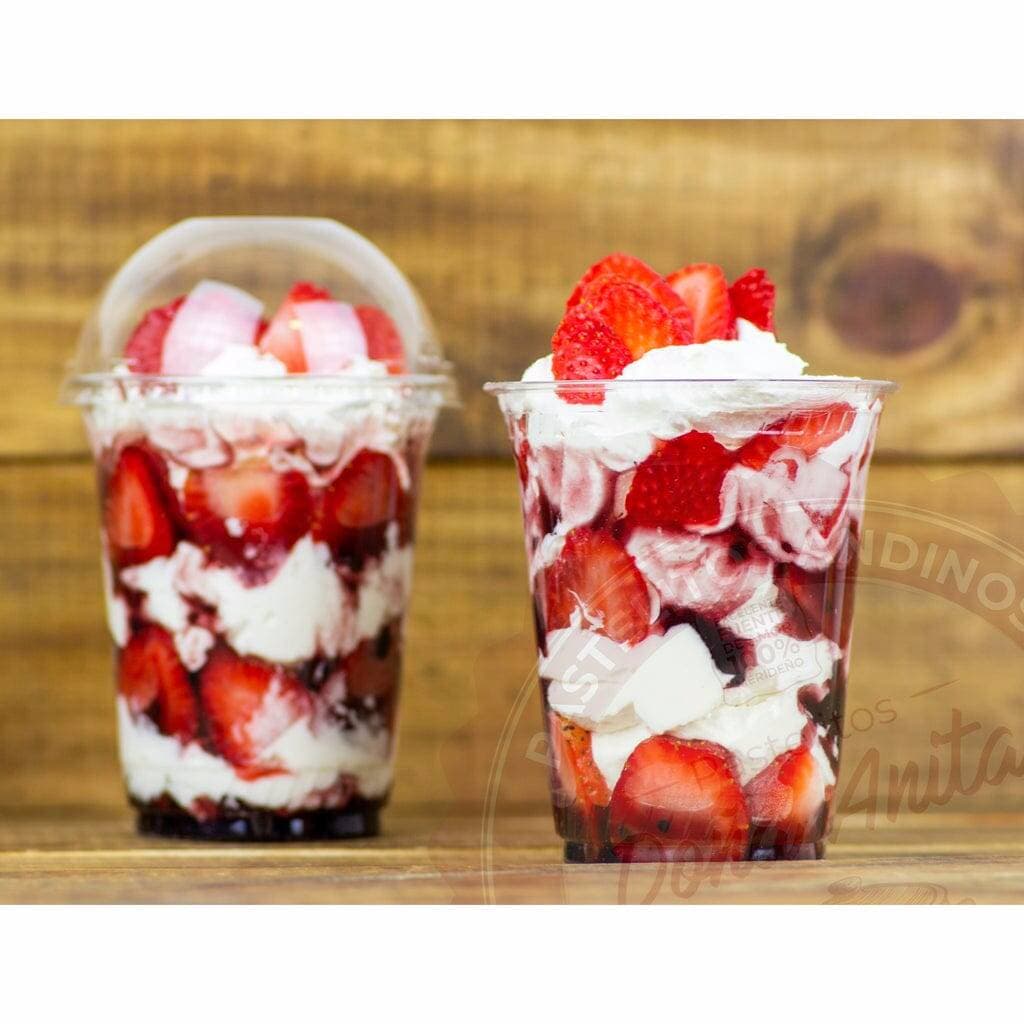fresas con crema personal