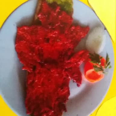 Huarache de Cecina Adobada