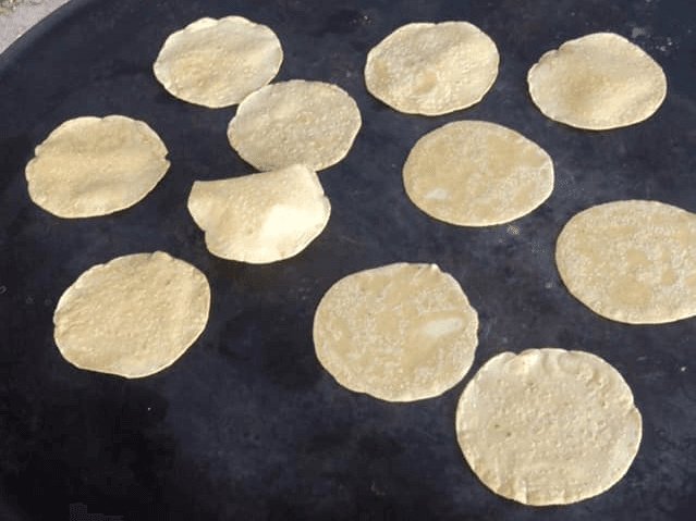 Tortillas de  Maiz