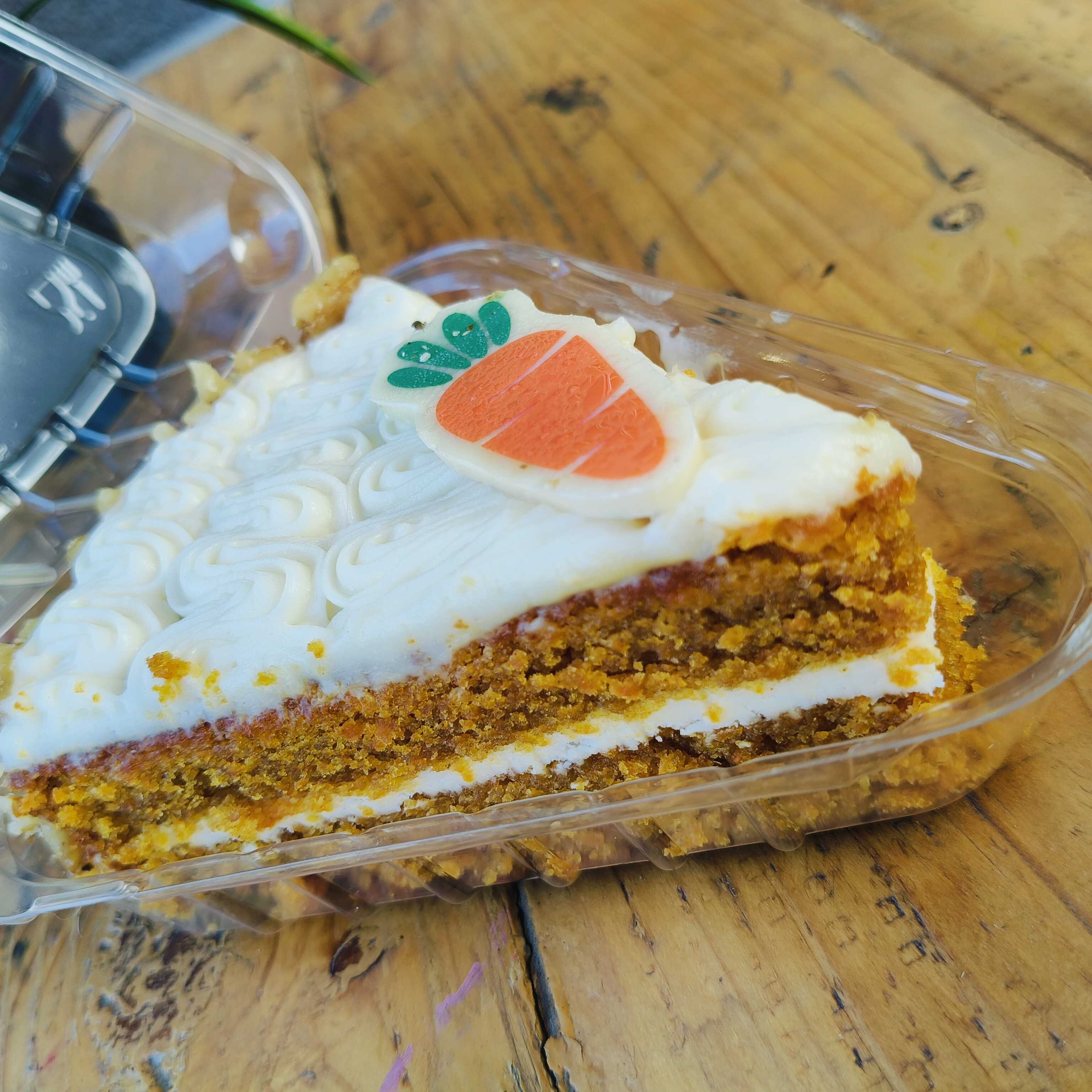 Rebanada Pastel de Zanahoria
