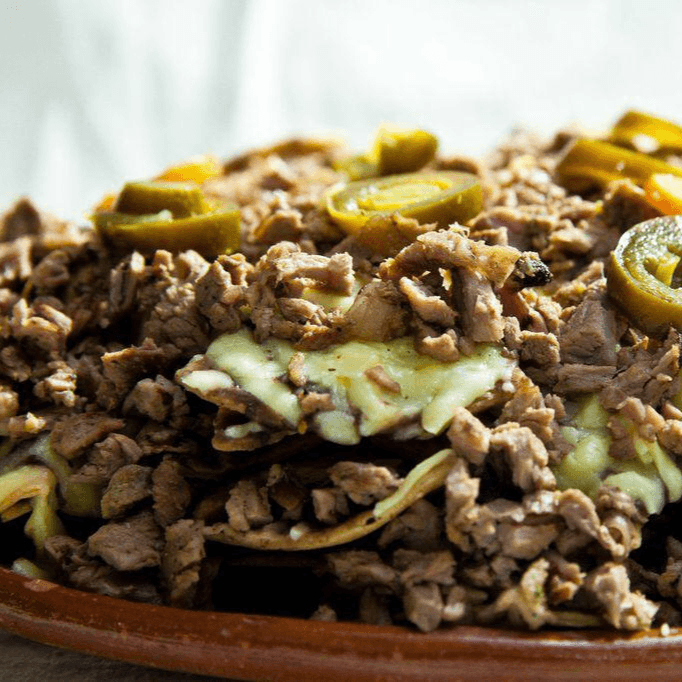 Nacho Jumbo Familiar Asado