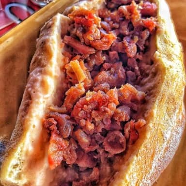 Lonche de Chicharron