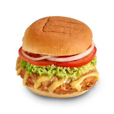 Hamburguesa pollo picante