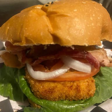 Chicken Burger + Té