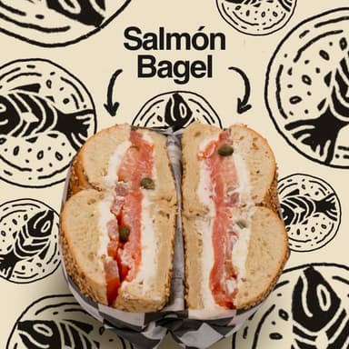 Salmón Bagel