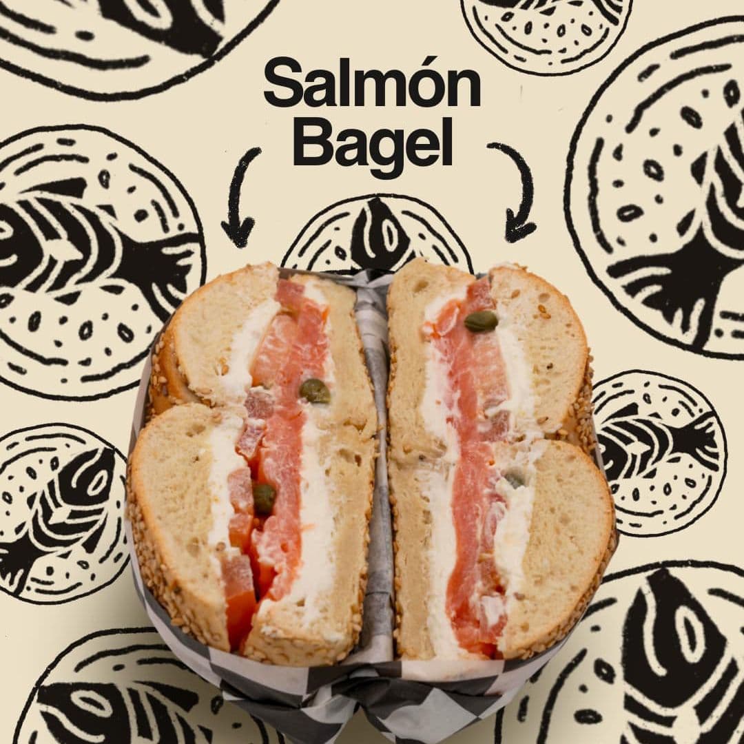 Salmón Bagel