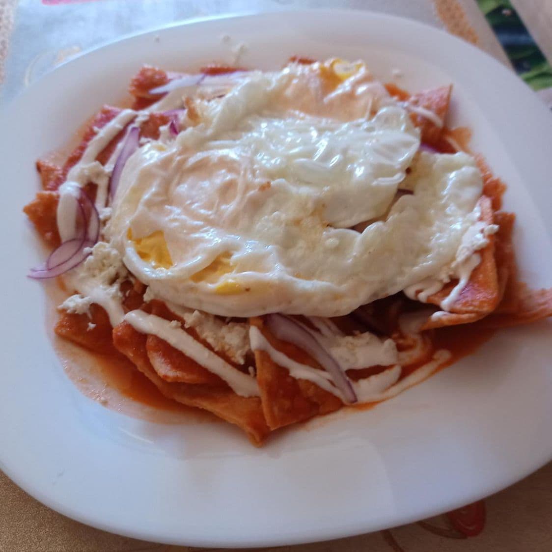 Chilaquiles Rojos