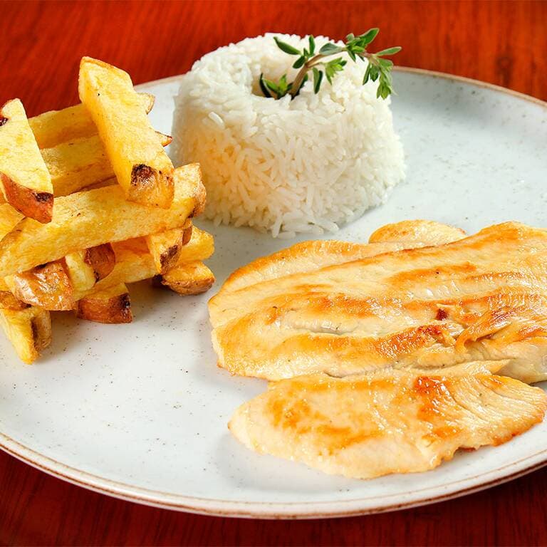 POLLO A LA PLANCHA + GASEOSA