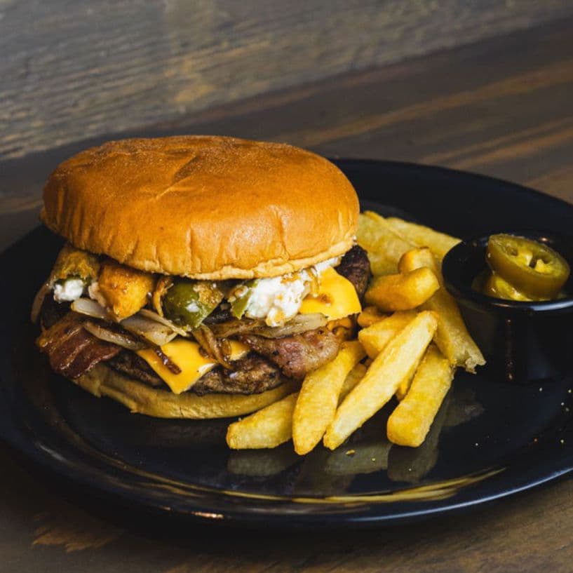 Burger Jalapeño Popper