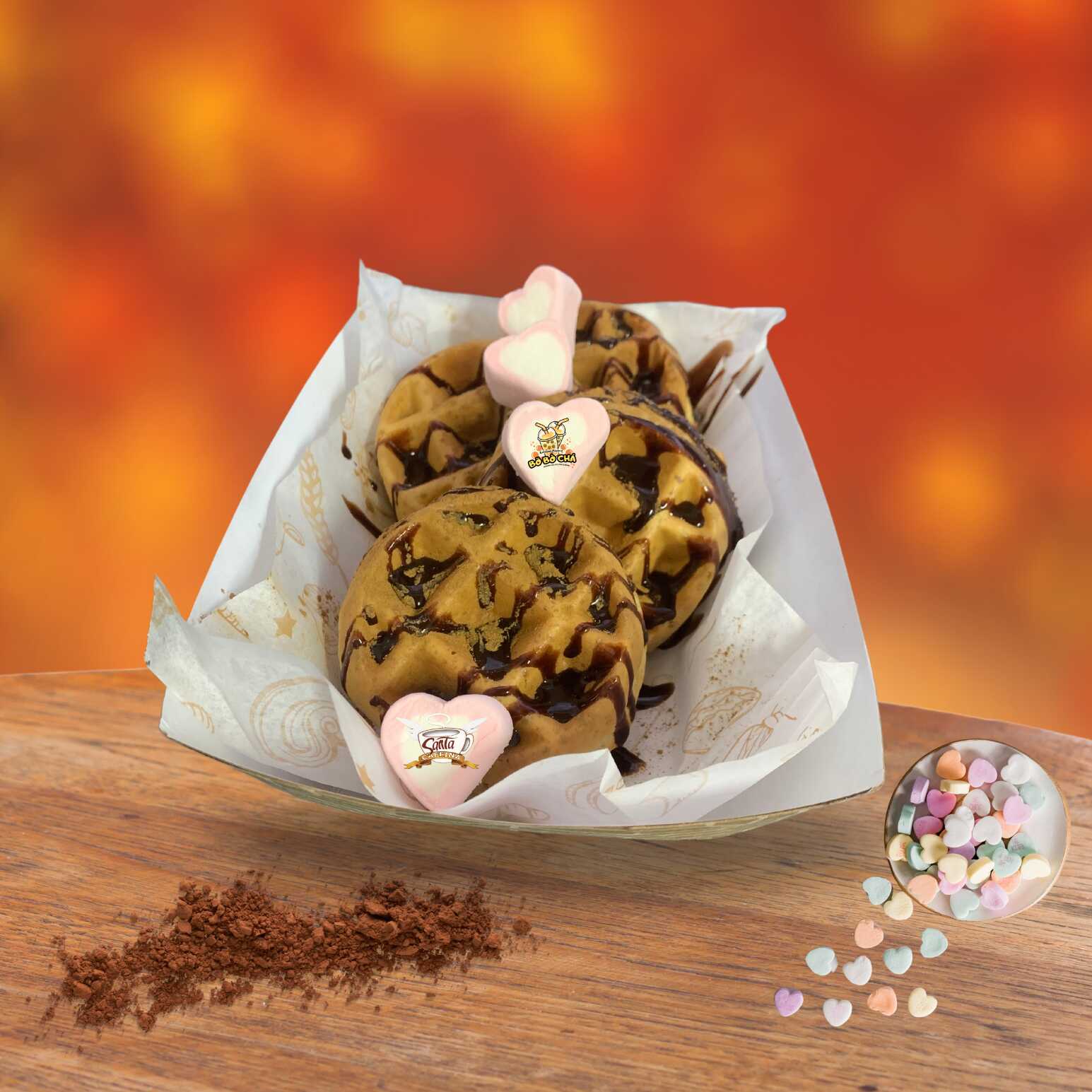 Waffle Bombón