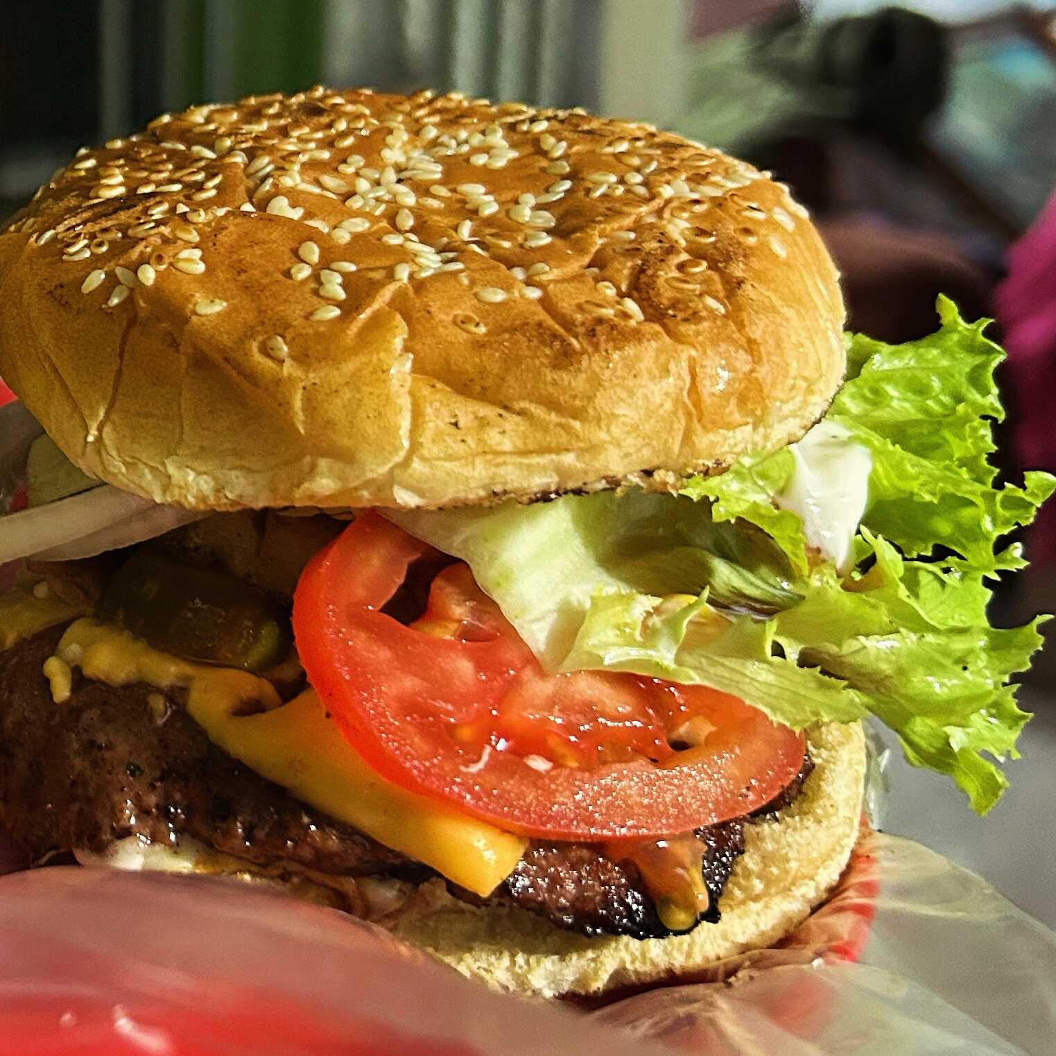 Hamburguesa Tocino