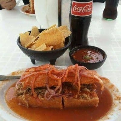 Torta Ahogada + Refresco