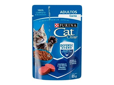 ALIM GATO CAT CHOW POUCH CARNE 85 G