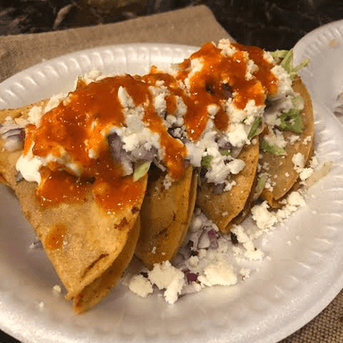 Orden tacos dorados de papa