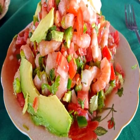 Ensalada de Pulpa de Camarón