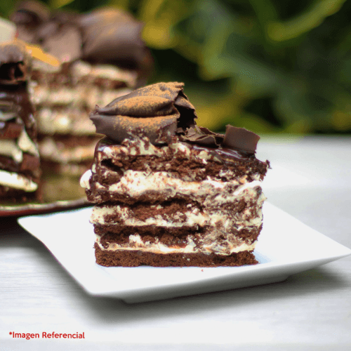 Porción Torta Bruselina Lucuma Gourmet