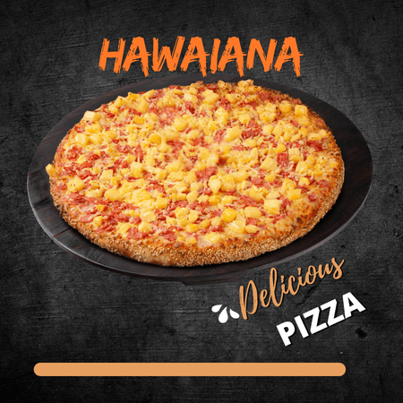Pizza Hawaiana 38cm