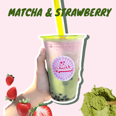 Matcha-Fresa BOBA