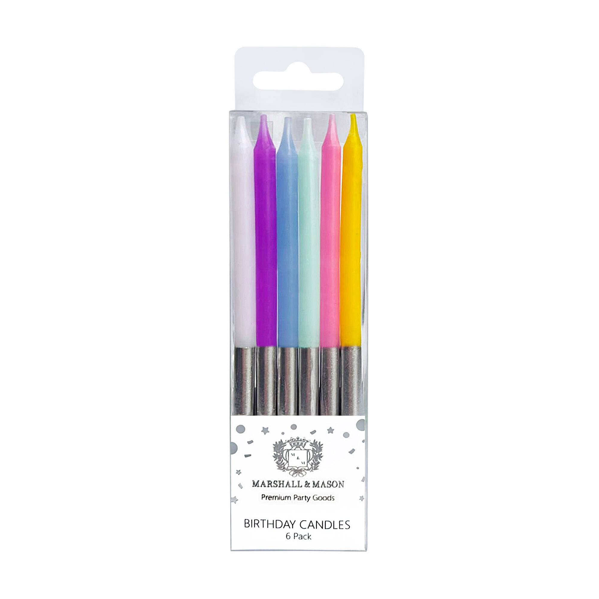 Velas Dluxe Plateada X 6 Und