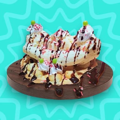 Banana Waffle