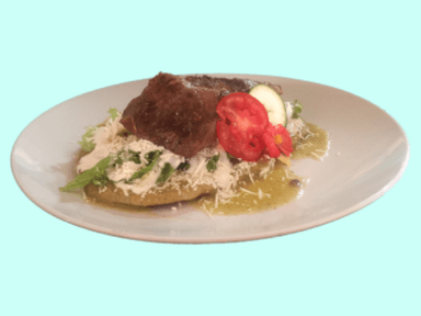 Huarache de la Abuela (incluye jugo y café)