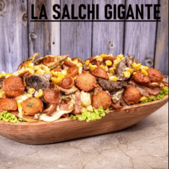 la Salchigigante (4 personas)