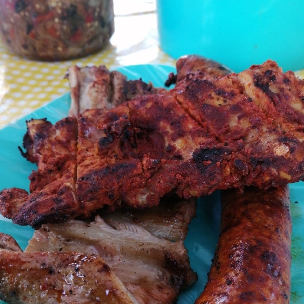1/4kg Surtido(chorizo, Faldilla,cecina)+tortillas