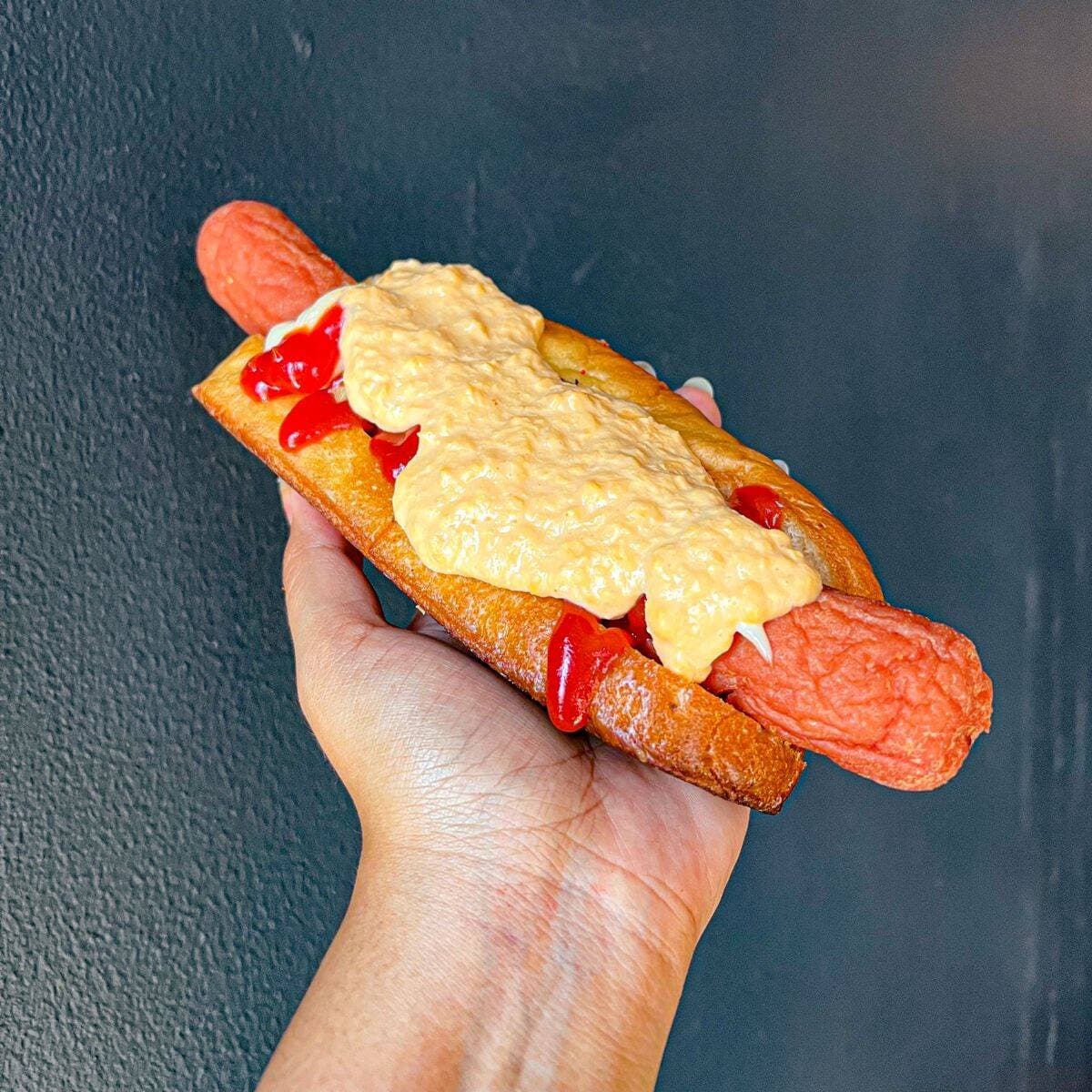 Hot Dog 5 Quesos