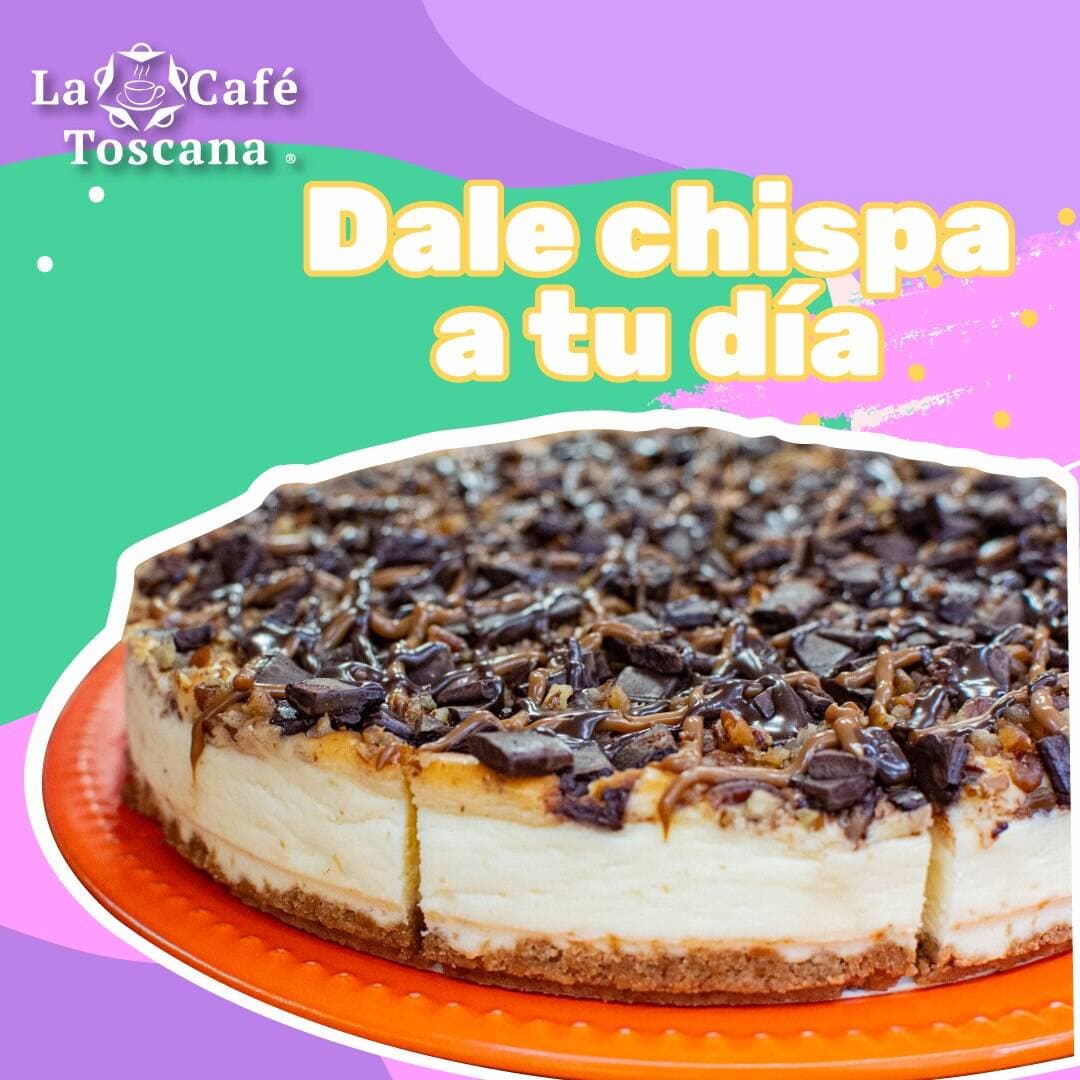 Cheescake Chispas de Chocolate Rebanada