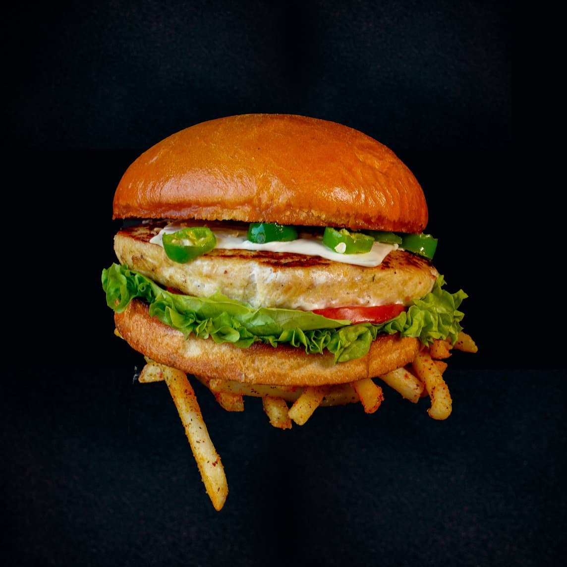 Hot Chicken Burger
