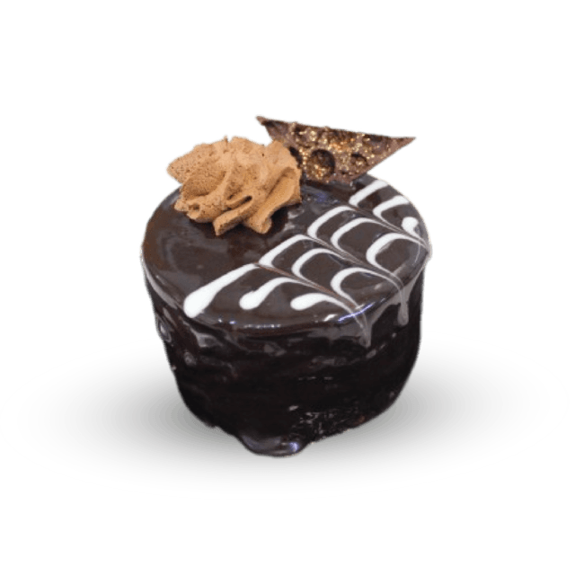 Pastel Individual de Tres Chocolates