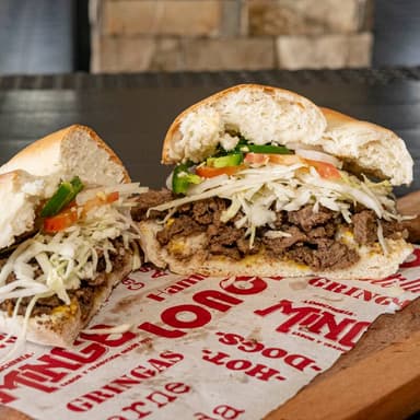 Lonche de Bistec