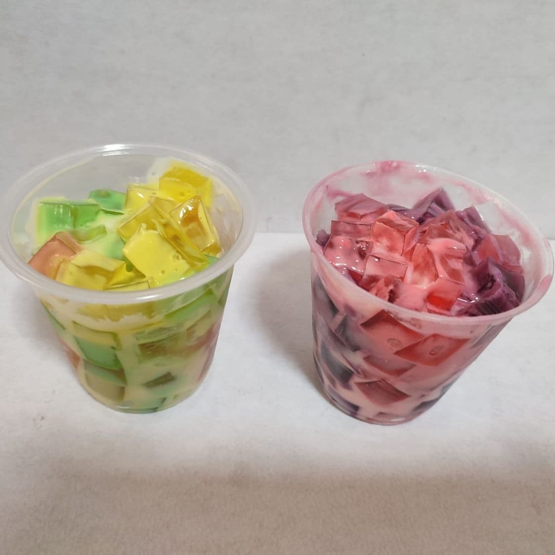 Gelatina con yogurth