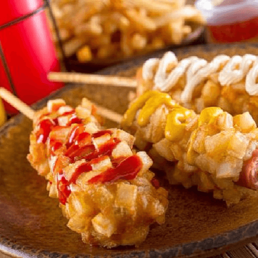 Corn Dog Papas
