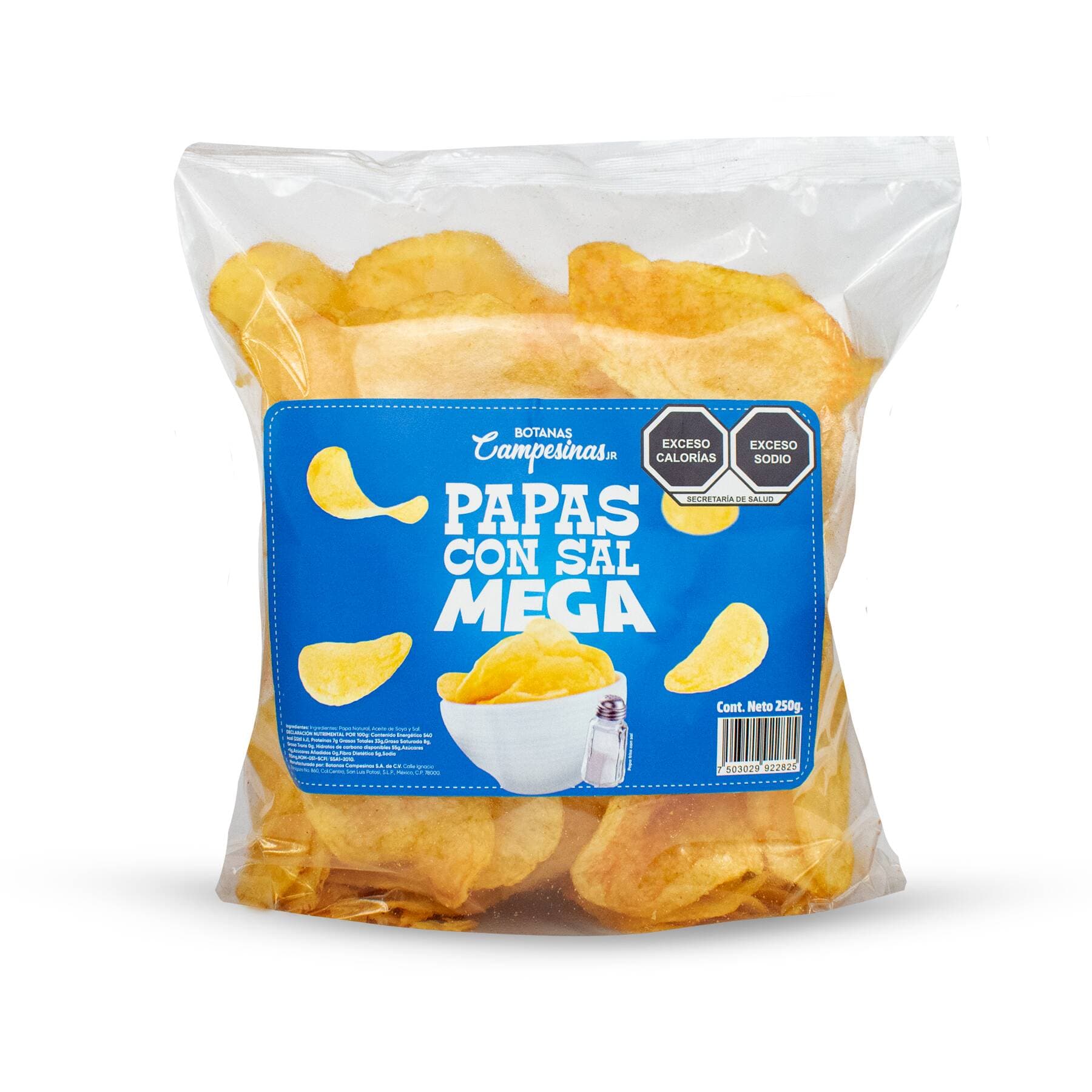 Papas Mega de Sal