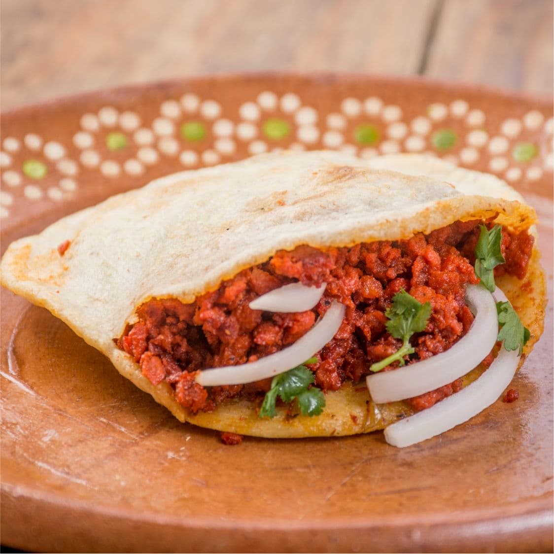 Gordita de Chorizo