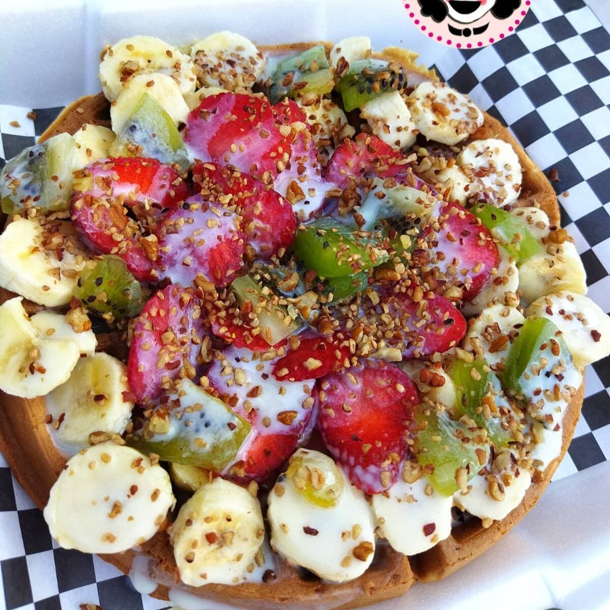 Waffle Frutal