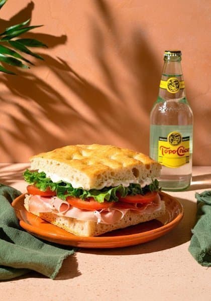 Sandwich + Topo Chico