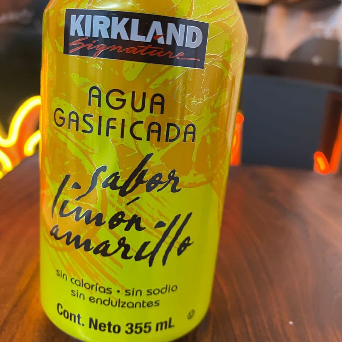 Agua Gasificada Limón Amarillo 355ml