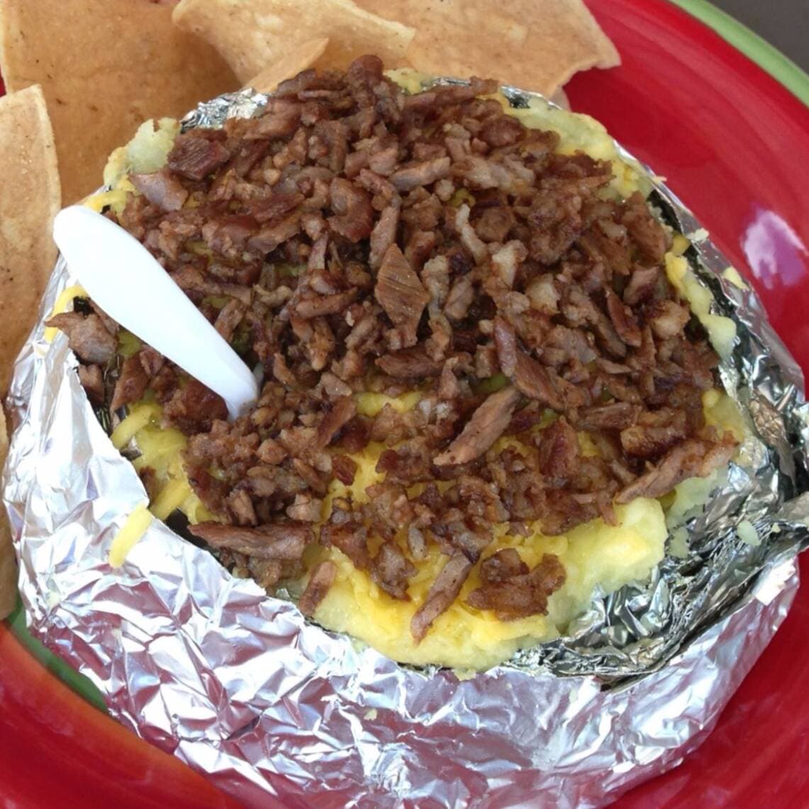 PAPA ASADA DE ADOBADA