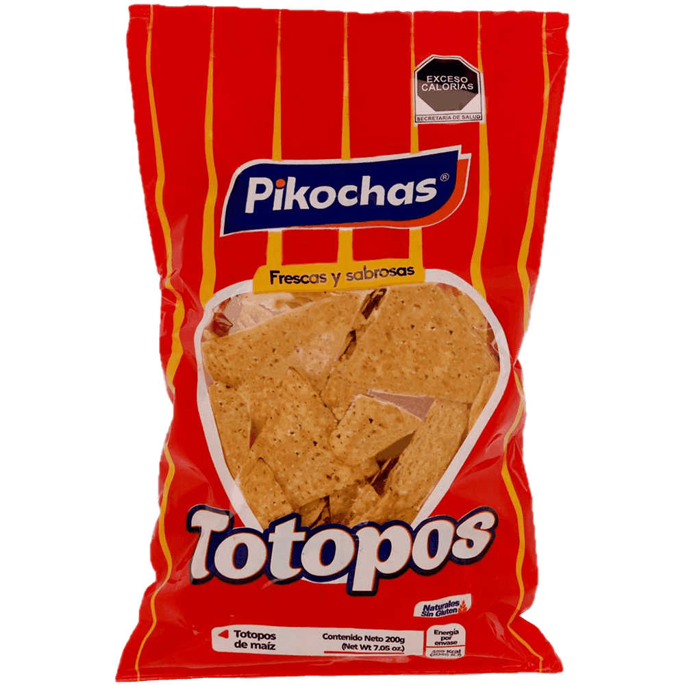 Totopos Pikochas 200 gr bolsa