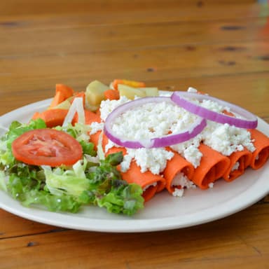Enchiladas Rojas.