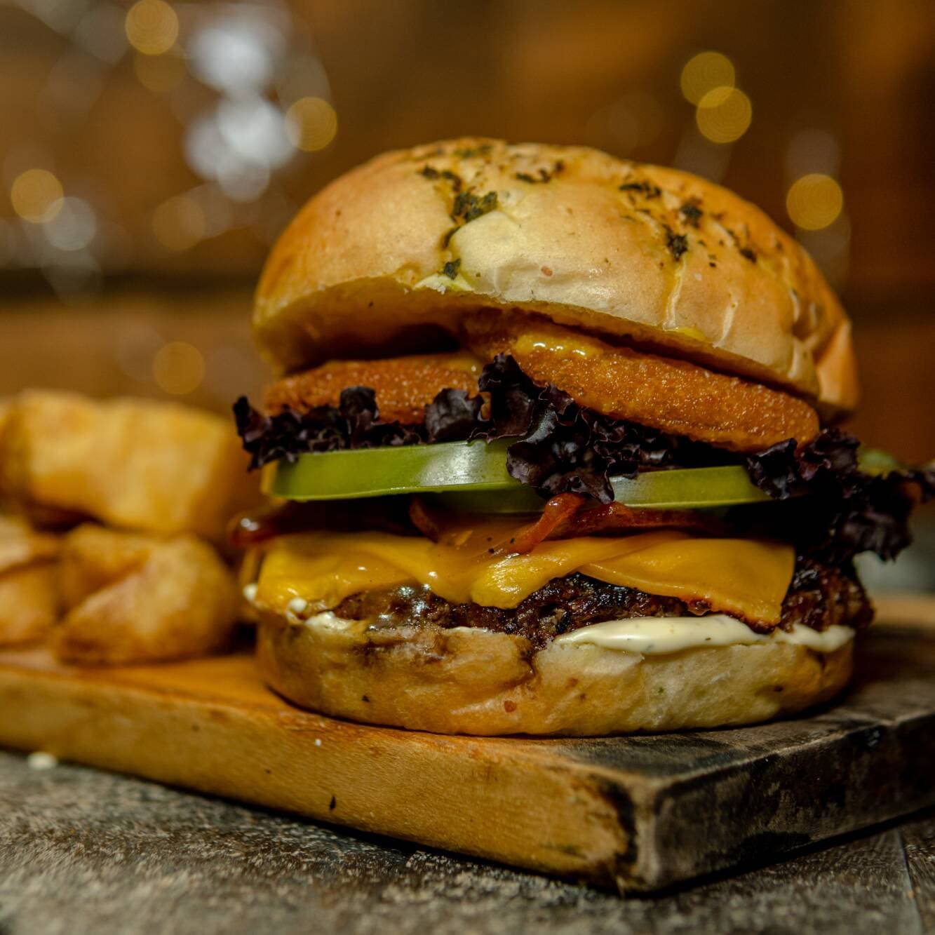 Burger Pesto