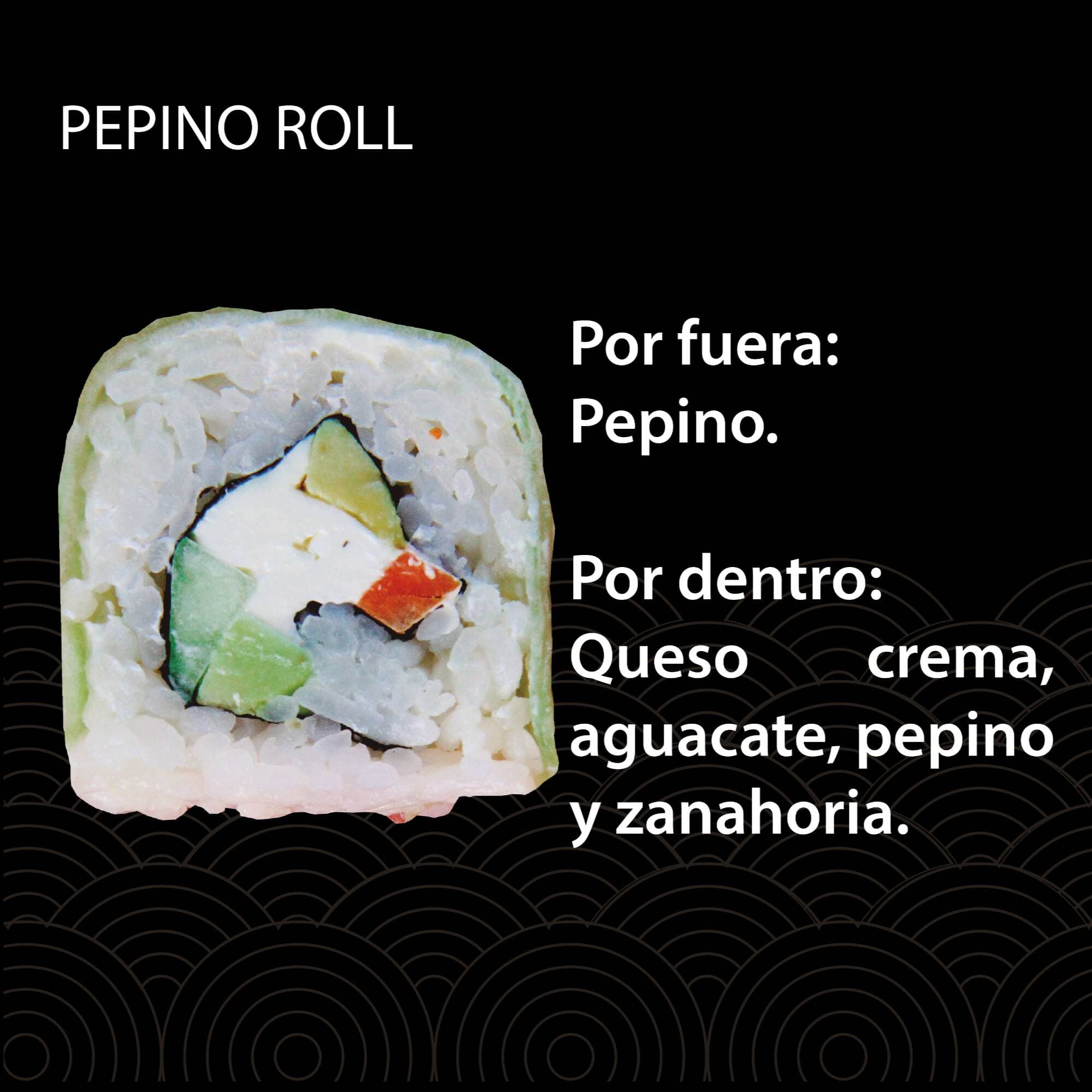 Pepino Roll Vegetal