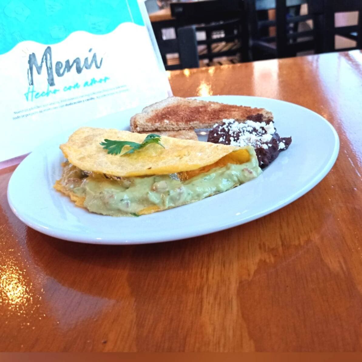 Omelette con Queso