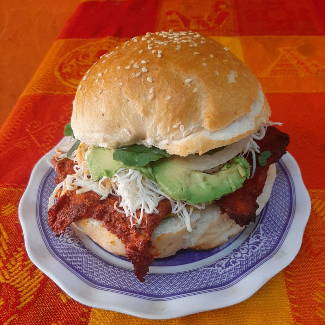 Cemita de Carne Enchilada Promo