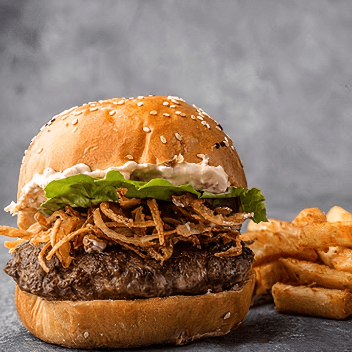 Combo Chorizo Dip Burger + Papas