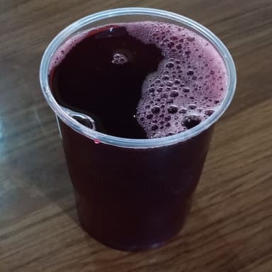 Vaso de agua de jamaica