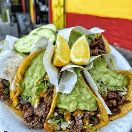 Orden de 5 Tacos de Costilla Blanca